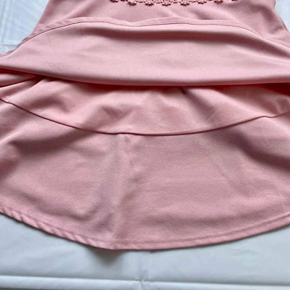 B.Darlin Pink Dress Size 13/14 - Picture 7 of 7